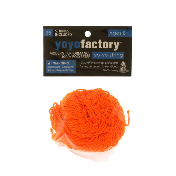 YYF String (poly100%) x25 Orange Color - YoYoFactory
