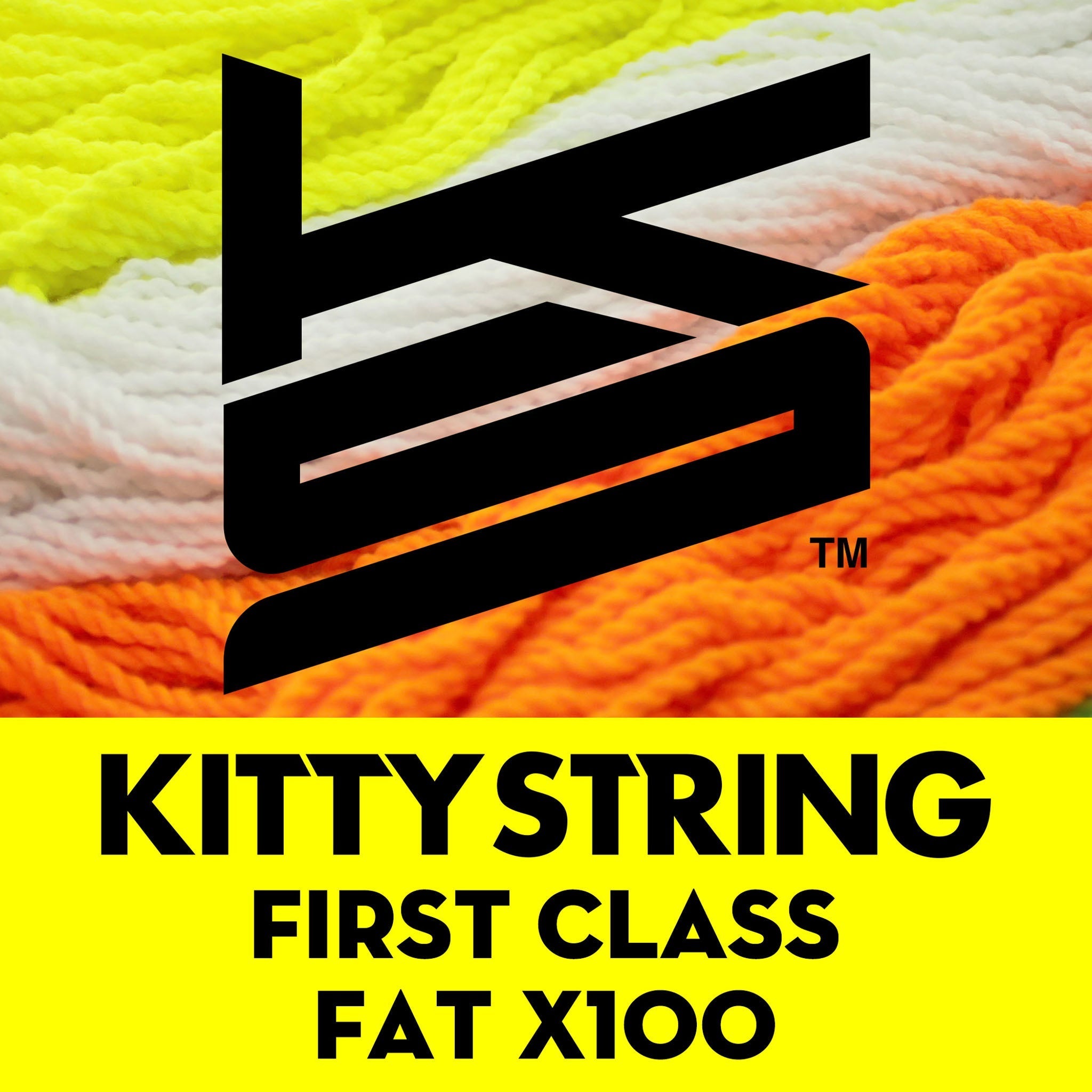 Kitty String (Poly100%) "First-Class" Fat x100 - Kitty Strings