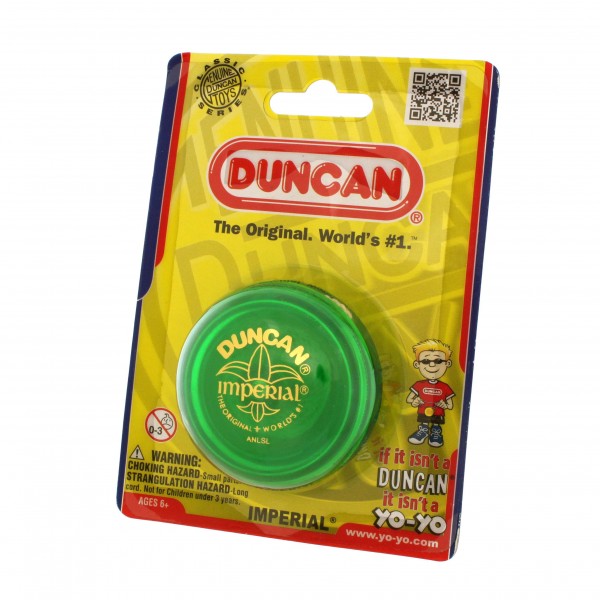 スポーツトイ・アクショントイ STUSSY DUNCAN YOYO THE ORIGINAL IMPERIAL Duncan Toys Blue Imperial Yo-Yo, Beginner's First Trick Yo
