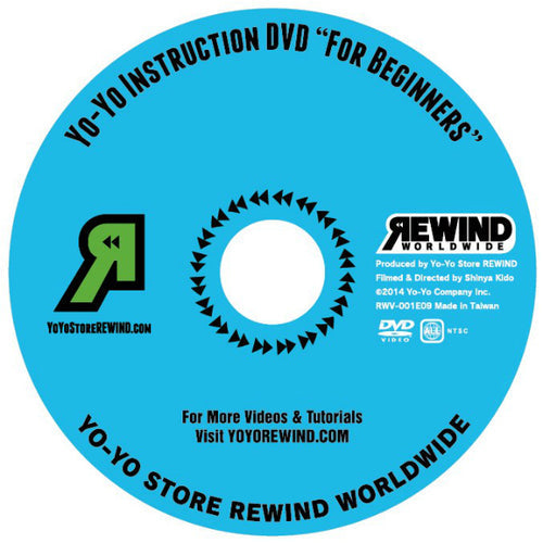 REWIND VIDEO For Beginner DVD (No Package) - YOYOSTORE REWIND WORLD WIDE